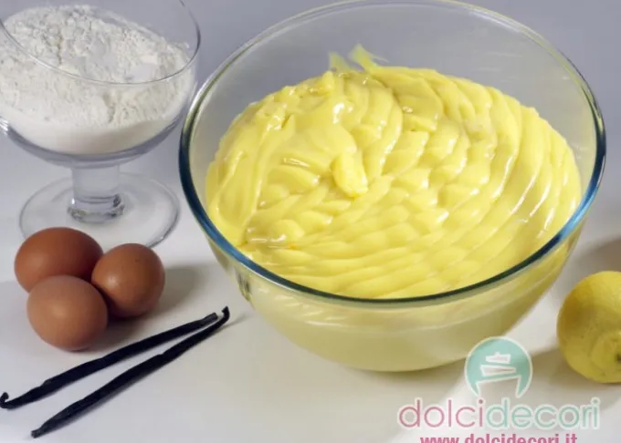 Crema pasticcera vanigliata