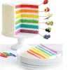 Rainbow cake ribes